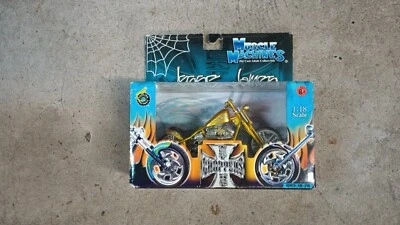 Jesse James  West Coast Choppers Cherry CFL Model 1:18 New Gold Rare - Image 1 of 3