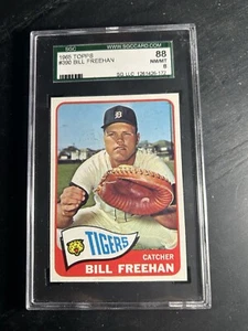 Bill Freehan 1965 Topps #390 SGC 88 casi nuevo/como nuevo 8 Tigres de Detroit - Imagen 1 de 2