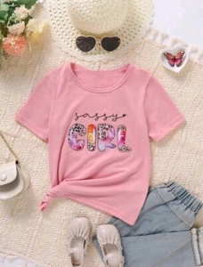 Camiseta Para Niñas Para Ocasión Casual - Picture 1 of 4