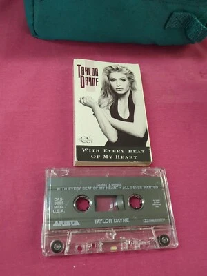 Taylor Dayne With Every Beat Of My Heart Cassette Single Vintage Foto 1 de 2