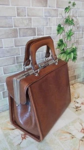 vintage USSR Hahdbag bag Communist Women's Suitcase 1930"s 1940"s - Bild 1 von 11