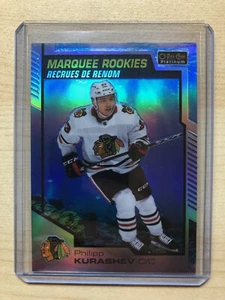 2020-21 O-Pee-Chee Platinum Aquamarine Rookie #164 Philipp Kurashev-Chicago /499 - Bild 1 von 2