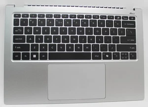 HQ25202001DC7 ACER PALMREST TOP COVER W/KB US SWIFT GO SFG14-73T-75FA "GRADE A" - Picture 1 of 1