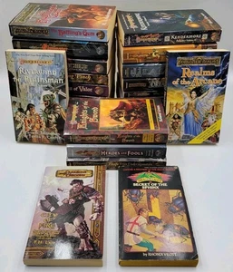 DragonLance Forgotten Realms Book Lot DragonTales Dungeons & Dragons Fantasy TSR - Bild 1 von 14