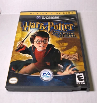 Harry Potter and the Chamber of Secrets Nintendo GameCube в комплекте с руководством - Изображение 1 из 3
