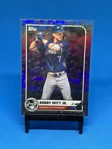 2025 Topps All-Star Game Atlanta Purple Foil 01/75 Bobby Witt Jr. - Bild 1 von 2