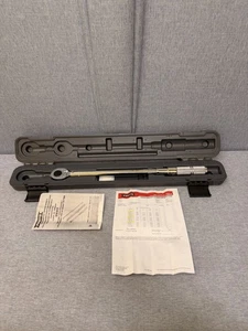 PROTO 6016C 1/2" micrometer click torque wrench 30-150 ft-lb 2024 Calibration - Picture 1 of 10