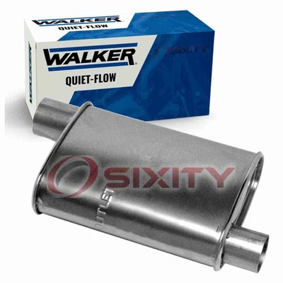 Silenciador de escape derecho Walker de flujo silencioso para Chevrolet Camaro 1977-1981 5,0 L hh Foto 1 de 4