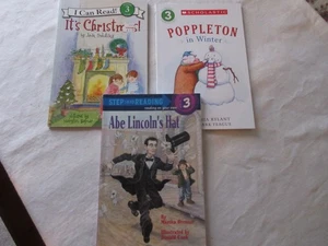 13 Level 2 & 3 Childrens Learn to Read Books Christmas Prelutsky Carle Nativity - Bild 1 von 2