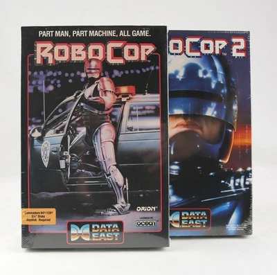 SEALED LOT 1988 Robocop 1 & 2 Data East Orion Big Box PC - Image 1 of 4