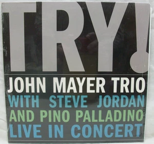 2005 John Mayer Trio "Try!" 2-LP Vinyl Record Set NM (82796951151) Shrink Intact - Imagen 1 de 2