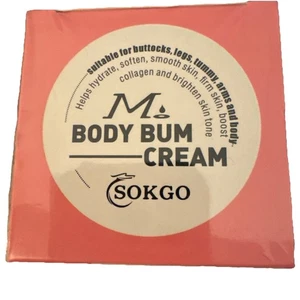 Moisturizing Body Bum Cream Sokgo -Hydrate, Soften, Smooth Skin Sealed Exp 4/27 - Picture 1 of 4
