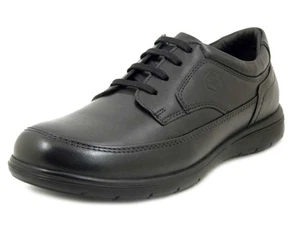 Herrenschuhe Derby Leder schwarz herausnehmbares Fußbett Lumberjack - Bild 1 von 4