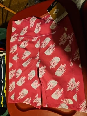 Pantalones Cortos Bicicleta Never Stop The North Face Niñas Rosa Talla Grande NUEVO Foto 1 de 4
