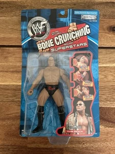 Figura de acción WWF WWE Bone Crunching the rock Dwayne Johnson New Jakks 2001 - Imagen 1 de 4