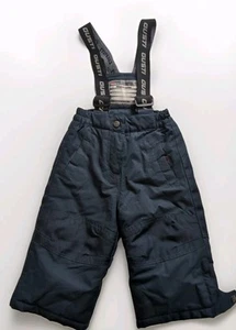 Gusti Boys Navy Blue Ski Bib Jumpsuit 18M Insulated Snow Pants Winter Gear - Picture 1 of 8