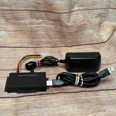 USB 3.0 to IDE and SATA Converter External Hard Drive Adapter Kit - Image 1 of 4