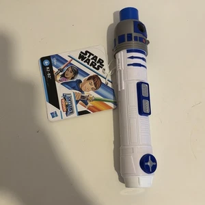 Official Star Wars Lightsaber Squad R2 D2 / R2-D2 Extendable Light Saber New - Picture 1 of 1