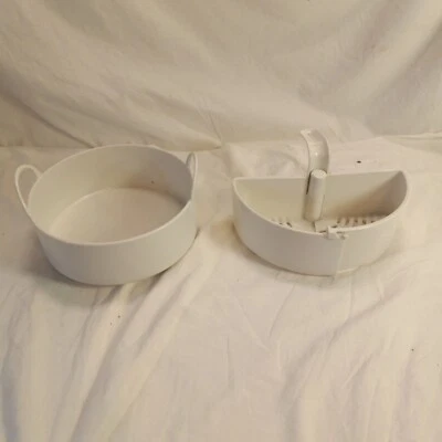 BLACK AND DECKER HANDY STEAMER PARTS ONLY FOR THE HS900 bowl divider rice bowl  - Image 1 of 4