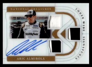 2022 Tesori Nazionali Corsa Tre Larghe Auto Reliquia Aric Almirola 08/22 - Foto 1 di 2