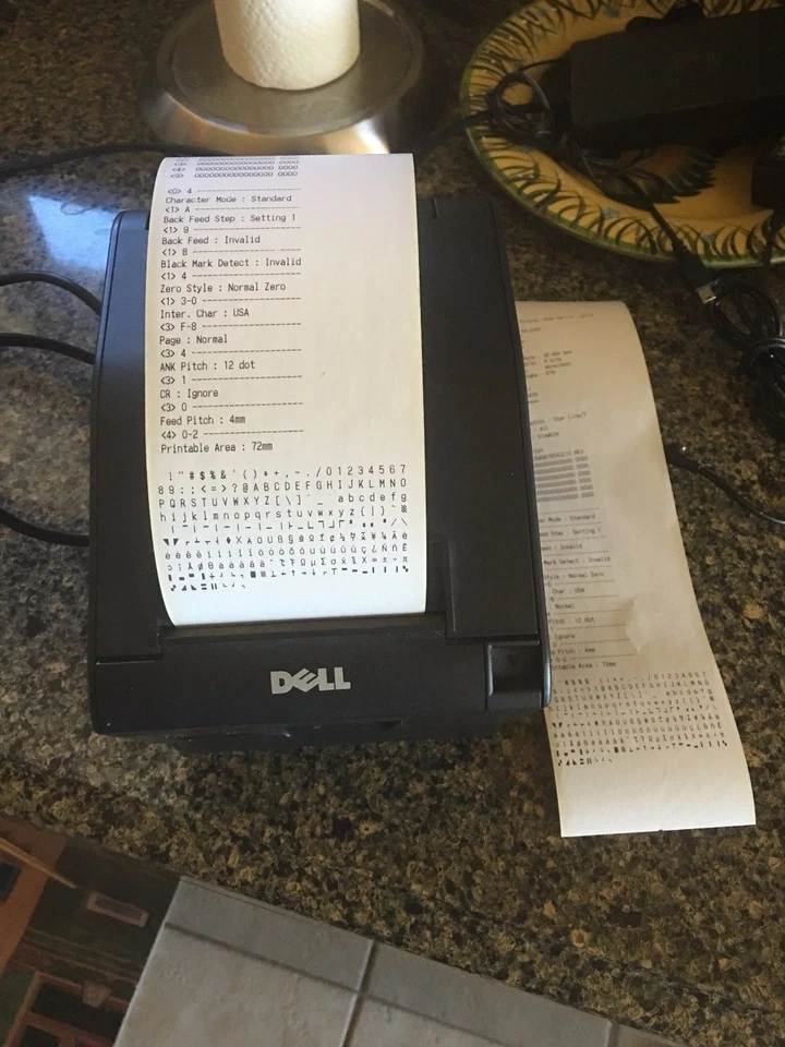 Dell T200 Termico Codice a Barre Biglietto Stampante - USB - Immagine 1 di 1