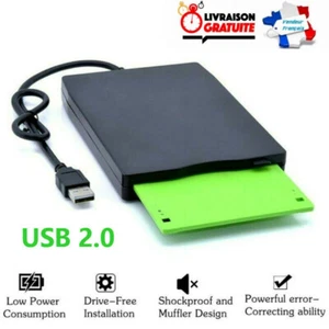 Disque Dur Externe Usb Pilote De Disquette Disquette Disque Pilote - Photo 1/9