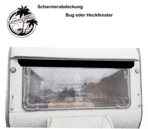 TABBERT passende Bug und Heckfensterlippe Dichtung / Scharnierabdeckung - Bild 1 von 3