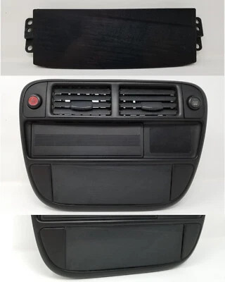 Climate Control Delete Plate 1996-1998 Honda Civic blanking ek trim console 1997 - Image 1 of 4
