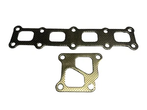 Exhaust Manifold Gasket + turbo inlet gasket for Mitsubishi Evolution EVO X 10 - Picture 1 of 7