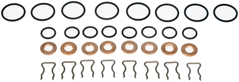 Fuel Injector O-Ring Kit Fits 2004-2010 GMC Sierra 2500 HD 6.6L V8 Dorman - Изображение 1 из 1