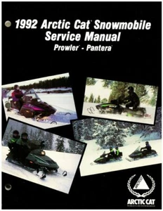 1992 Arctic Cat Prowler Pantera Snowmobile Service Manual : 2254-732 - Picture 1 of 1