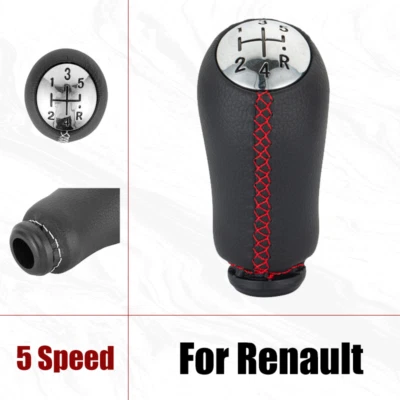 5 Speed Car MT Gear Shift Knob Head For Renault Scenic Megane Mk2 Clio MK3 Iii - Image 1 of 4