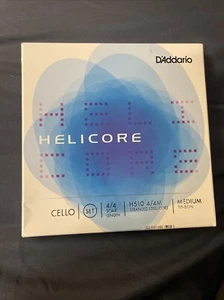 D'Addario H510 Helicore Medium Tension 4/4 Cello String Set - Picture 1 of 2