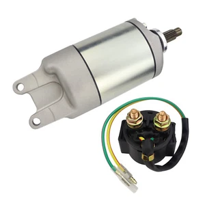 For 2001-2006 Honda SporTrax 300 EX TRX300EX Starter and Relay - Picture 1 of 9