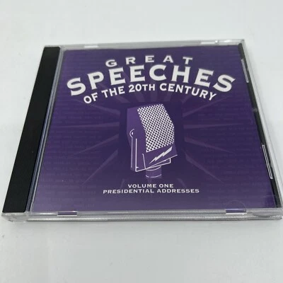 Great Speeches of the 20th Century Vol. 1: Presidential Addresses Cd S4 Foto 1 de 4