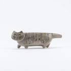 Lisa Larson Cat Mikey Papa Max Animal Figurine All Gray 25cm Pottery Sweden