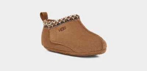 Crib UGG Baby Tasman Hook & Loop Suede 1130358I Chestnut 100% Original Brand New - Picture 1 of 6