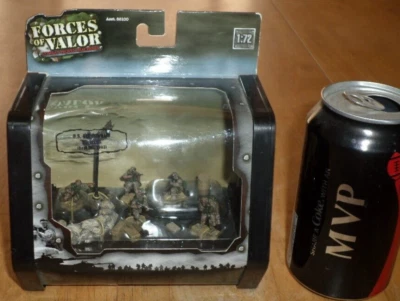 [FORCES OF VALOR] U.S. 4th INFANTRY DIVISION BAGHDAD 2003, PLASTIC SOLDIERS,1:72 - Image 1 of 4