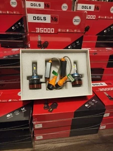2X H7 LED Headlight Bulb Super Bright Kit 25000LM High Low Beam White 6500k US - Picture 1 of 2