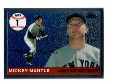 2007 Topps Chrome Mickey Mantle Home Run History  -  Finish Your Set - You Pick