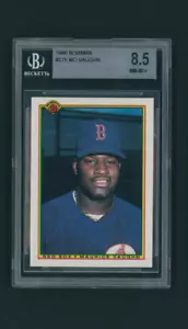 1990 Bowman Mo Vaughn ROOKIE CARD RC #275 BGS 8.5 NM-MT+ Sub 9 - Picture 1 of 2