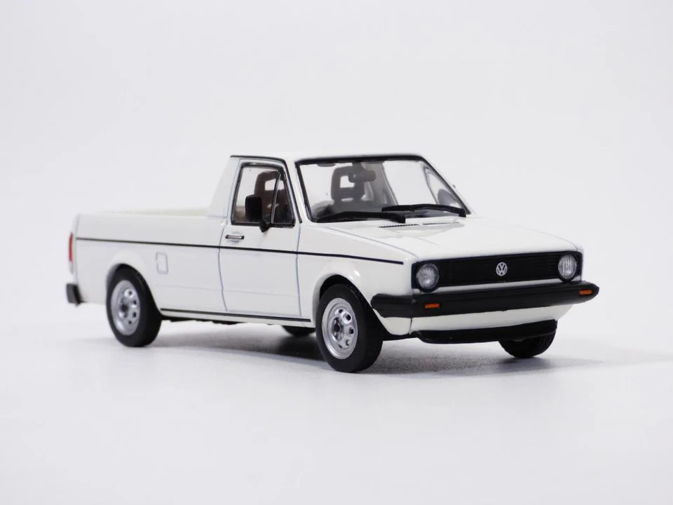 VOLKSWAGEN GOLF CADDY blanc 1/43 MKI MK1 pick up - Immagine 1 di 4