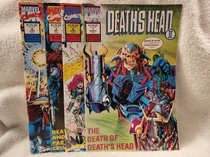 Lote de cómics 1992 de Marvel Deaths Head II #1-4 conjunto completo en muy buen estado/nuevo en m - Imagen 1 de 5