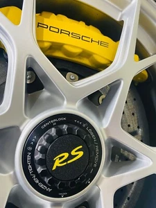 Porsche Center Lock Covers Centre Caps 718 RS/GT3/GT3 RS/GTS/Turbo - Picture 1 of 20