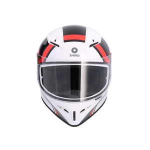 CASCO MOTO INTEGRAL SHIRO SH 870 RCHER BLANCO ROJO NEGRO 22.06 TALLA XXL - Imagen 1 de 8