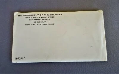 1972 OGP - P D S - 11 COINS US MINT SET in Envelope ~ Estate Coins Rare Unopened - Image 1 of 2