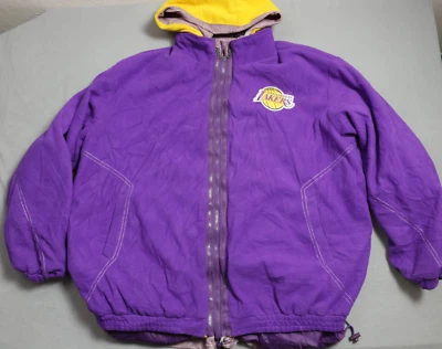 Vintage Los Angeles Lakers Jacket Mens 3XL NBA Full Zip - Image 1 of 4