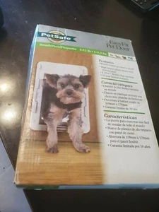 Pet Safe Easy Fit Haustiertür weiß Größe Small bis 12 Pfund - Bild 1 von 4