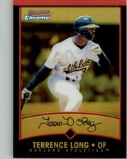 2001 Bowman Chrome Baseball Card Pick (Inserts)