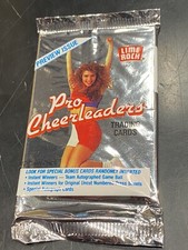1991 Lime Rock Pro Cheerleaders Card Foil PackSealed Limited Edition 12 Cards